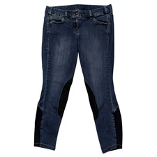 Ariat Equestrian Jeans Womens Size 30R Riding Pants Stretch Denim Breeches