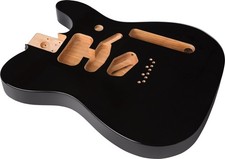Originale Fender Deluxe Series Telecaster/Tele SSH Corpo Ponte Moderno, NERO