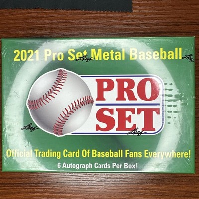 2021 LEAF PRO SET METAL BASEBALL Sealed HOBBY Box OHTANI WITT WALKER DOMINGUEZ !