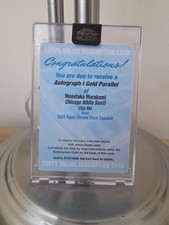 2026 Topps Chrome Black Munetaka Murakami Autograph I Gold /50 Redemption