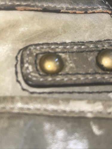 COACH Vintage 65th Anniversary Legacy shoulder bag Y2K in Olive Distressed - Picture 21 of 21