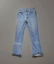 VTG 80's Levis 517 Orange Tab Jeans Men's 34x36 Blue USA Made Bootcut Denim