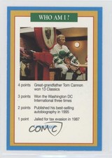 1996 A Question of Sport Game Blue/Orange Borders Lester Piggott 0jk3