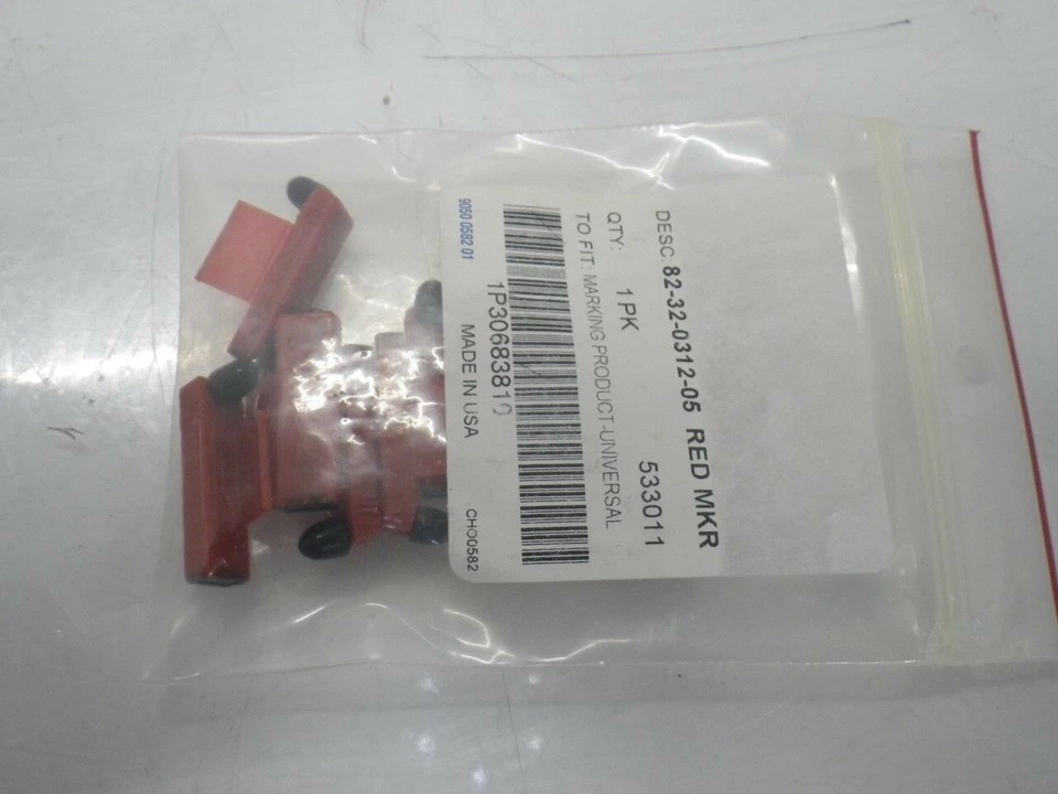 82-32-0312-05 Graphic Controls Chart Recorder Pen, Red Color, Pkg of 8 (New) - Image 4 of 4