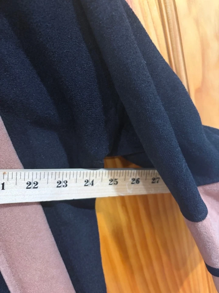 Bata de salón Christian Dior vintage marrón negro sin cinturón OS Foto 4 de 4