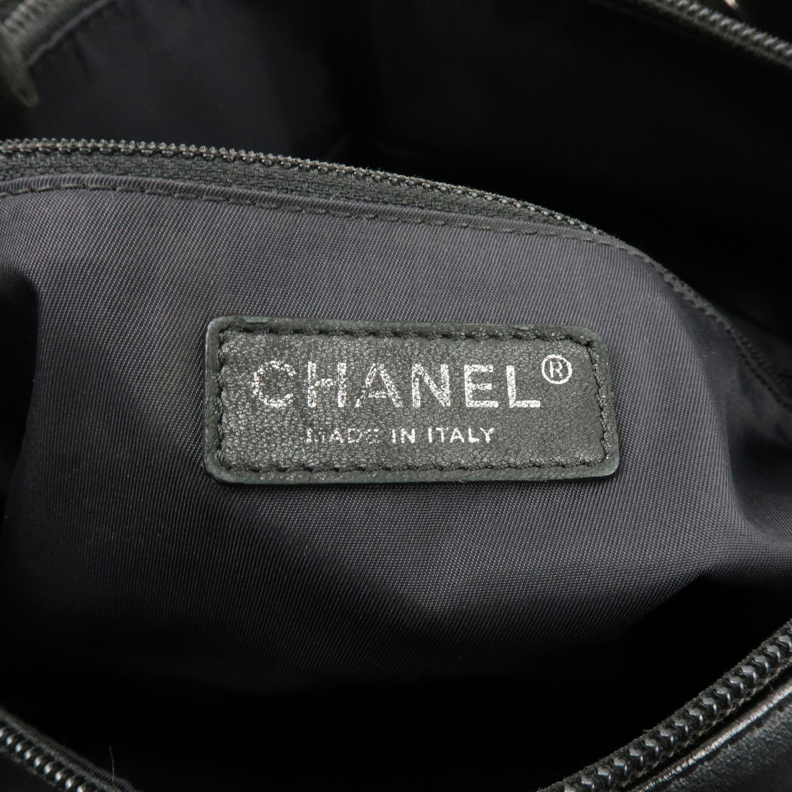 CHANEL PVC Canvas Leather Paris Biarritz MM Tote Hand Bag A34209 Auth Used F/S thumbnail 23