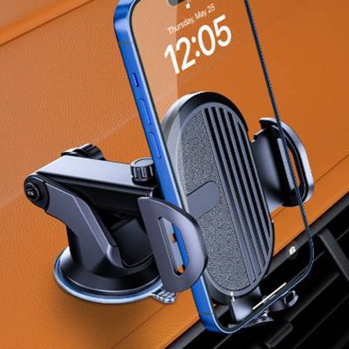 Support Téléphone Voiture Voiture Angle de Vision Réglable Serrage Téléphon - Photo 9 sur 9