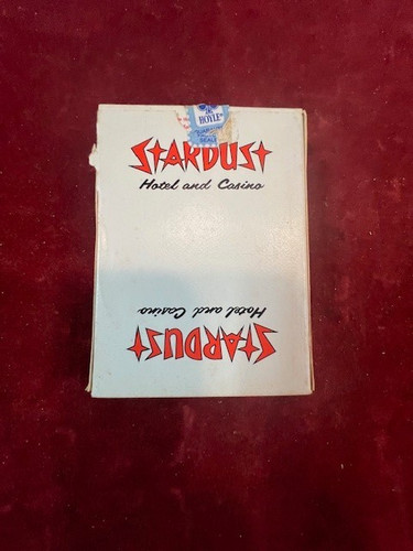 VINTAGE Stardust Hotel Casino Las Vegas NV l Playing Cards PGC