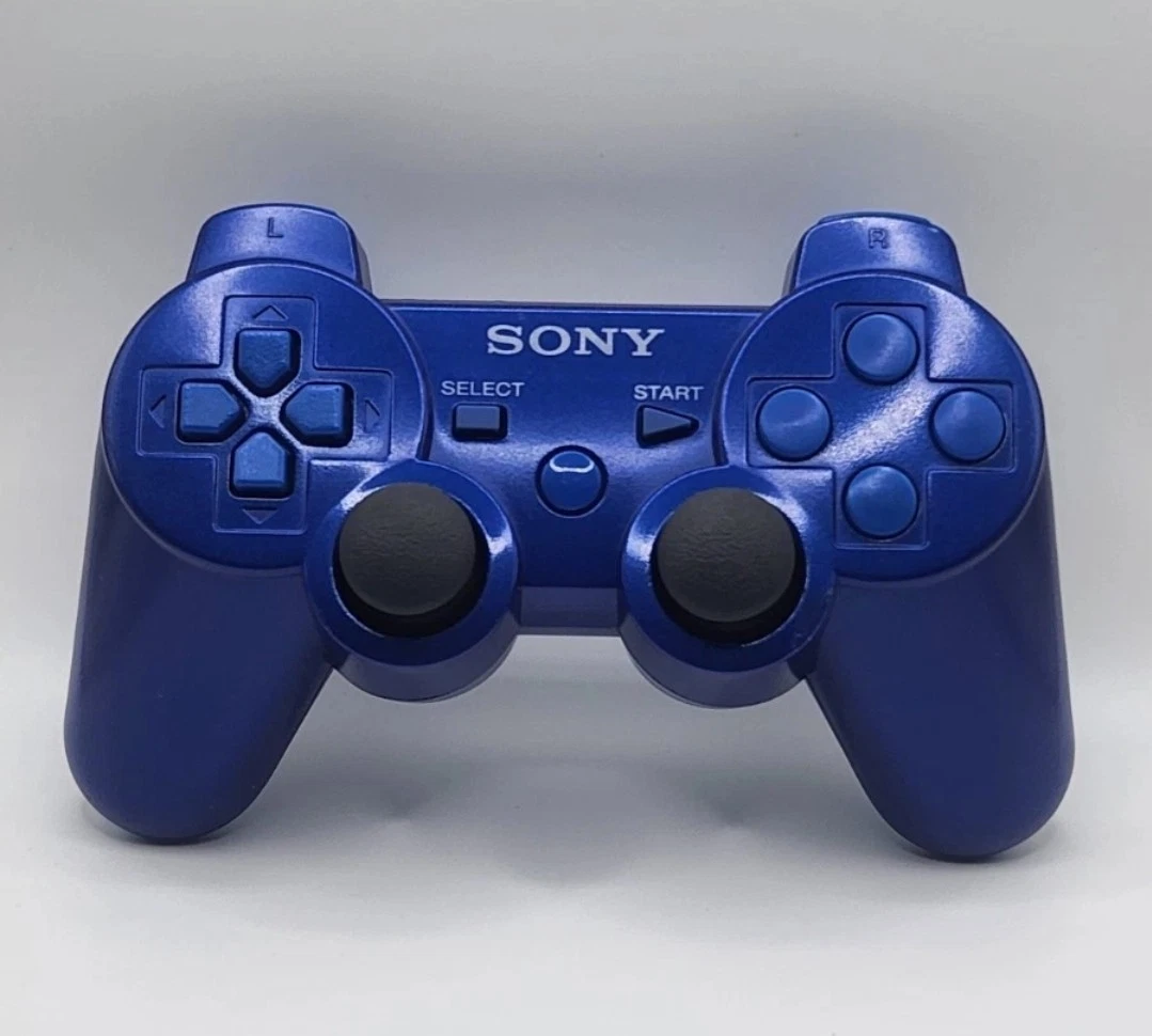 Blue Wireless Controllers for Sony PlayStation 3 for sale | eBay