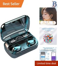 AI Language Translator Earbuds Real Time, Supports 144 Languages, Earphone 3-...