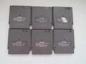 NES Video Games - LOT of 6 w/ Slip Cases & Manuals - Othello, Pipe Dream More