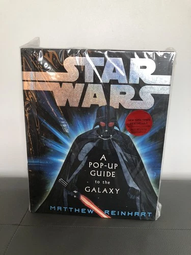 New RARE 2007 Star Wars A Guide to the Galaxy hardcover Pop-UP art book