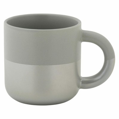 Maxwell & Williams HORIZON Becher Kaffeebecher Tasse Porzellan Hellgrau 350 ml