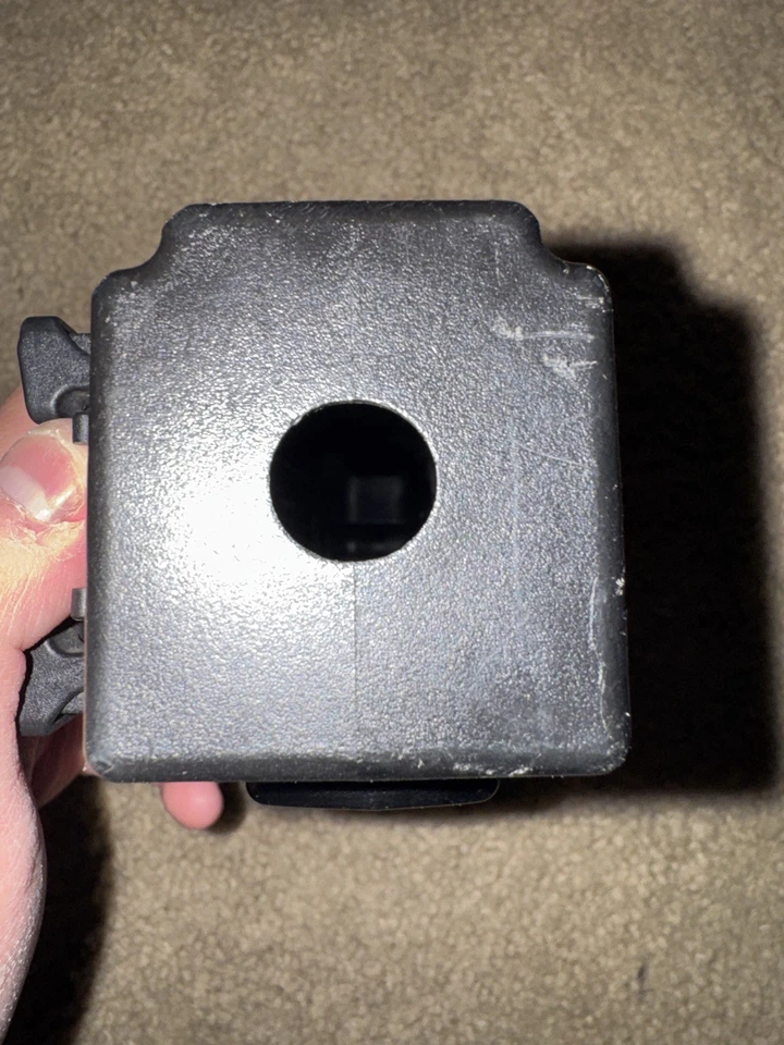 Coldre Taser Blade Tech X26 cinto policial Serpa preto mão esquerda usado EUA - Imagem 2 de 4