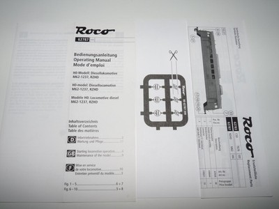 Roco H0 62787 ++ Anleitung für Diesellok M62-1237 der RZHD ++ #Z3_340
