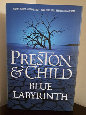Blue Labyrinth 1st Edition HC 2014 Preston & Child NY Times BestSelling Authors