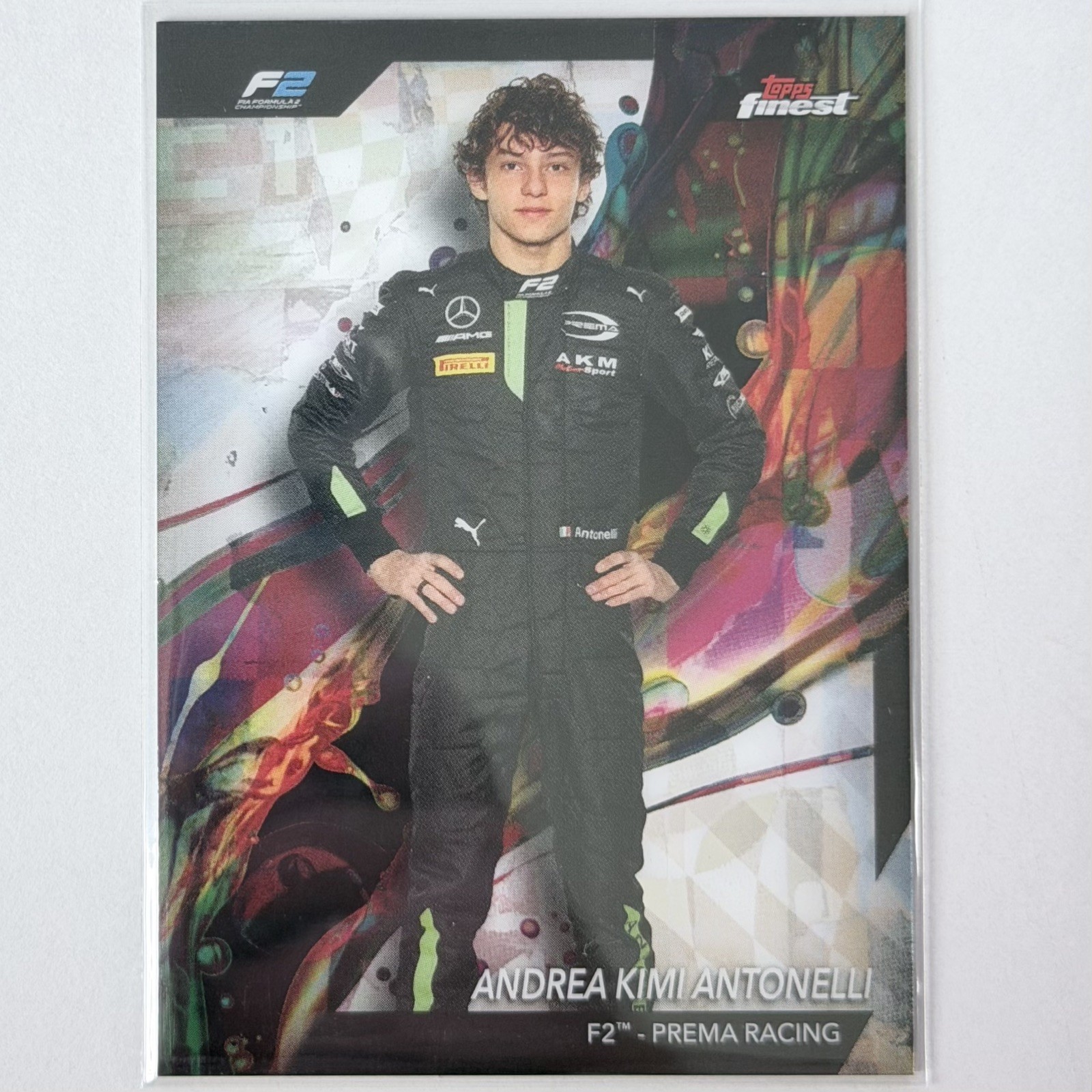 2024 Topps Finest Formula 1 - Common Andrea Kimi Antonelli #22 Base (RC)