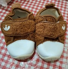 Baby Slippers warm brown 143 hight Fit To 24months