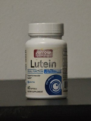 Lutein, 20 mg, 60 Softgels. ~ FAST FREE SHIPPING
