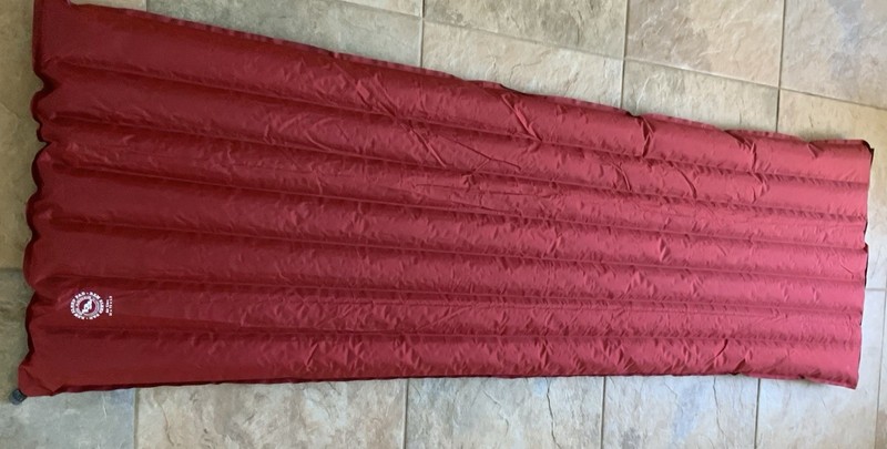 Big Agnes - REM Sleep Pad - 20x72 2.5" thick - Red