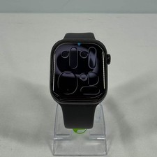 Unlocked Apple Watch Series 11 46MM Jet Black Aluminum Black Sport Band