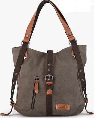 SHANGRI-LA Women's Canvas Tote Handbag Shoulder Bag
