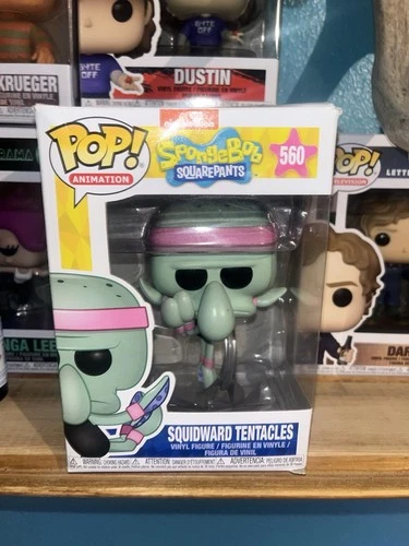 Funko Pop! Vinyl: Squidward Tentacles #560 Spongebob ! Damaged Box ! See Pics