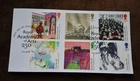 GB 2018 Royal Academy of Arts, Commemorative Stamps On Piece, Used ex FDC
