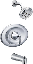 Moen Eva Posi-Temp Eco-Performance Tub Shower Trim Kit, Chrome Finish