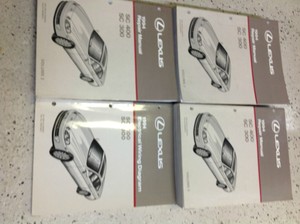 1994 LEXUS SC400 SC 400 SC300 SC 300 Service Repair Manual Set OEM W