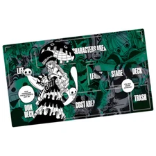 Perona One Piece Playmat With Zones OPCG TCG CCG Trading Card Game Play Mat