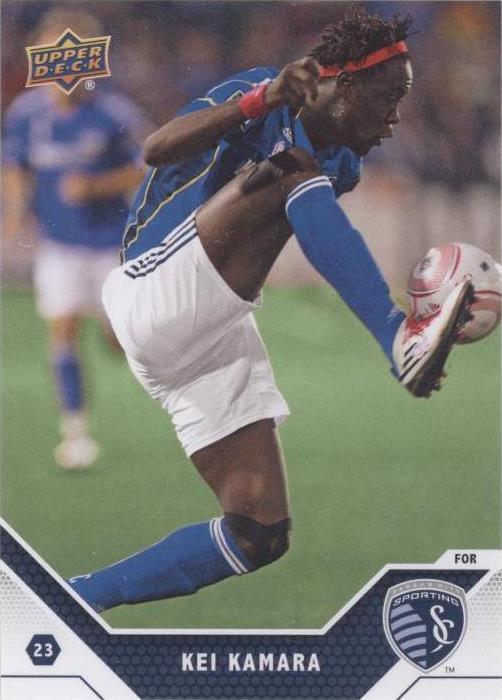 2011 Upper Deck Kei Kamara #75 - 1 of 2