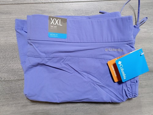 Columbia Omni-Shade Skort Adult Womens 2XL Purple Lotus Active Skirt - Picture 6 of 6