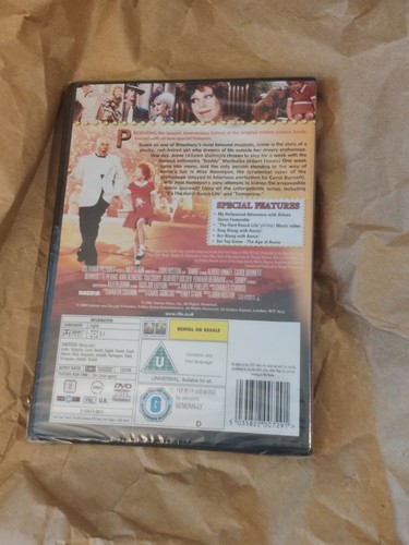 Annie Special Aniversary Edition Finney Burnett Peters Reinking Tim DVD Movie - Picture 2 of 3