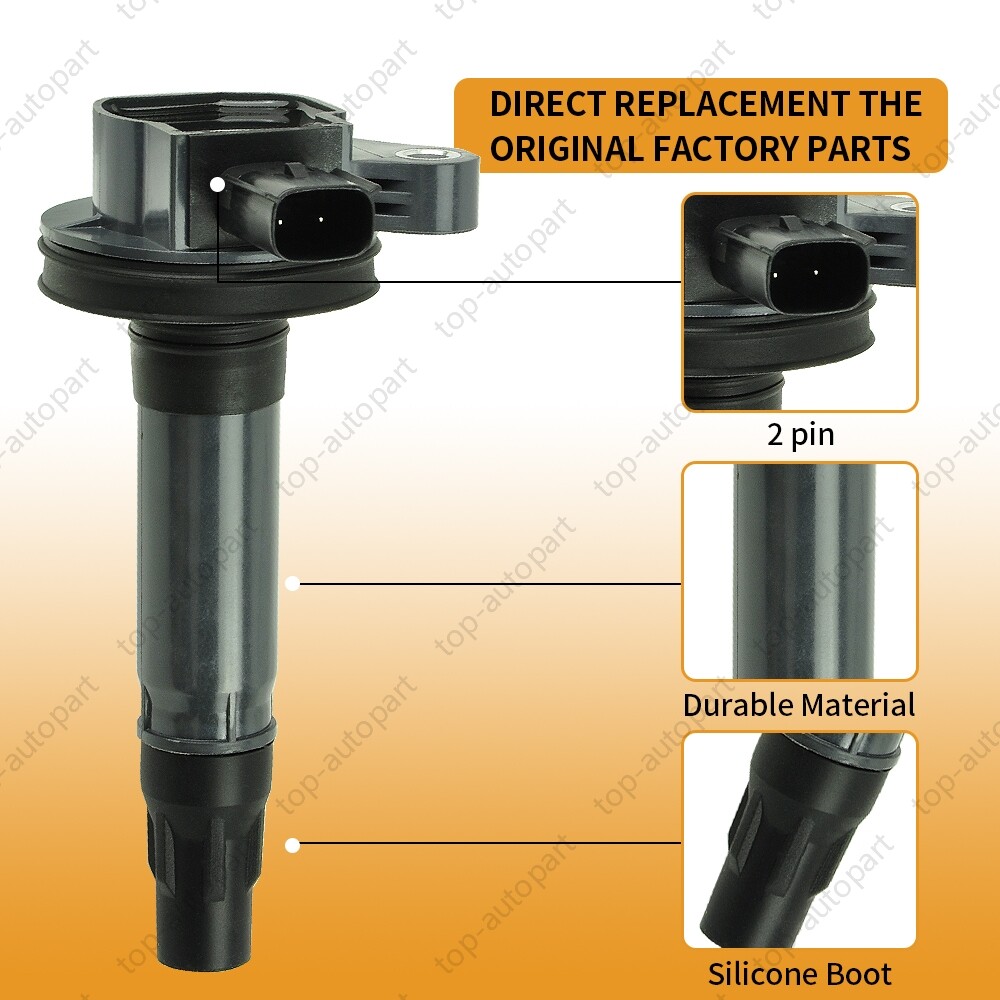 Get Your Ford Or Mazda Running Smooth With 6 Spark Plugs & UF553 Ignition Coil Packs