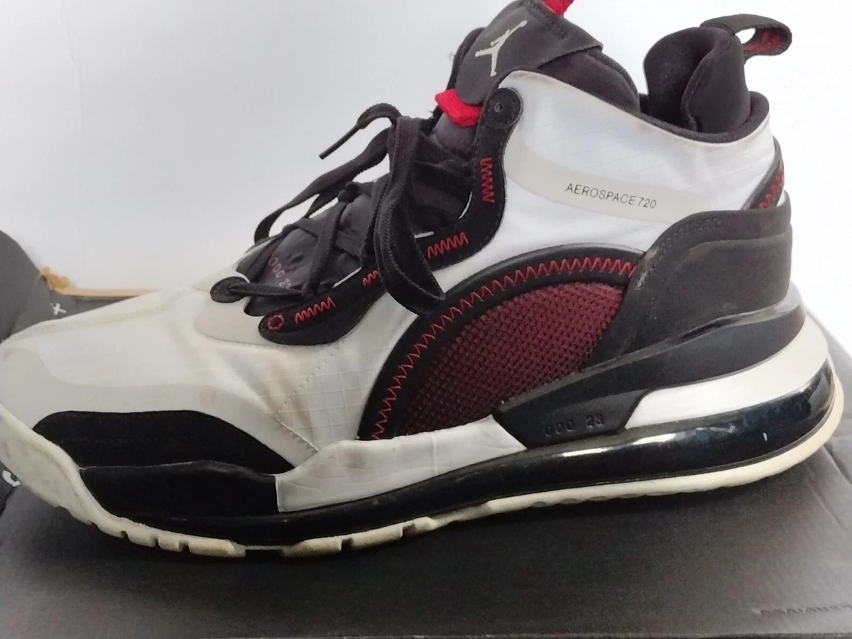Size 13 - Jordan Aerospace 720 White Black Gym Red | eBay