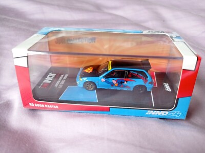 ミニカー INNO HONDA CIVIC EF9 NO GOOD RACING Inno64 Honda Civic EK9 Type R JDM NO GOOD RACING Black 1/64