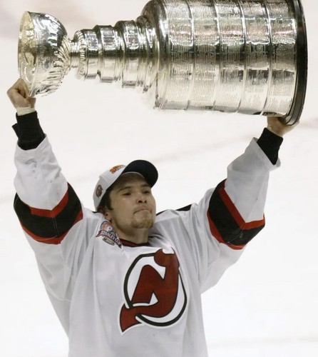 NJ Devils Sergei Brylin RING OF HONOR Night 1/20/24 Puck New Jersey - Picture 11 of 12