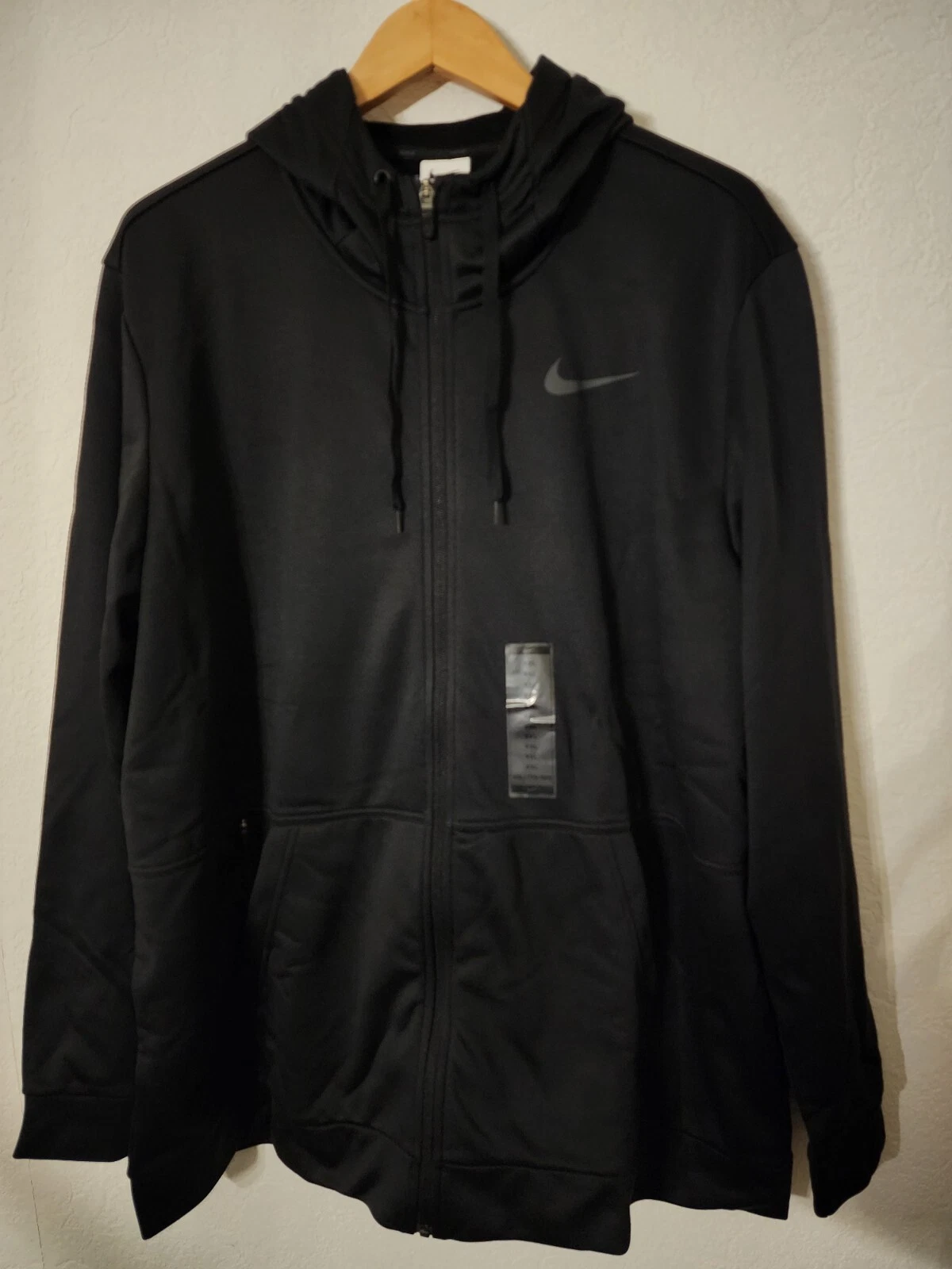 Nike Thema-Fit Flecce Full-Zip Training Hoodie Size 2XL Men's DR8826-100 Nwt
