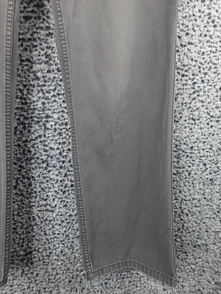 Pantalones Chinos Patagonia ALGODÓN ORGÁNICO Sarga Para Hombre 34 Rectos Informales GRIS De Colección Foto 4 de 4