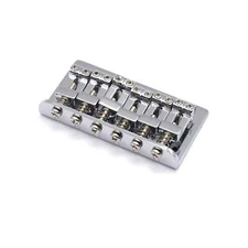 KD By AxLabs Hardtail Bridge - 3-Screw Mount, String-Through-Top - Chrome
