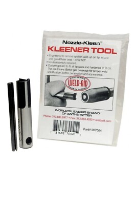 WELD AID 007004X Nozzle Kleener, 5/8  Nozzle Kleen (No Handle Pin )