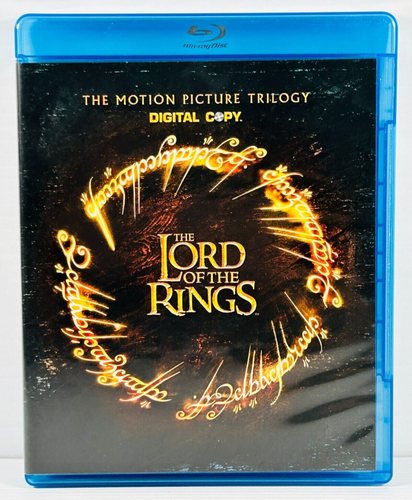 The Lord of the Rings Trilogy Blu-ray Fellowship of the Ring Two Towers King - Picture 6 of 8