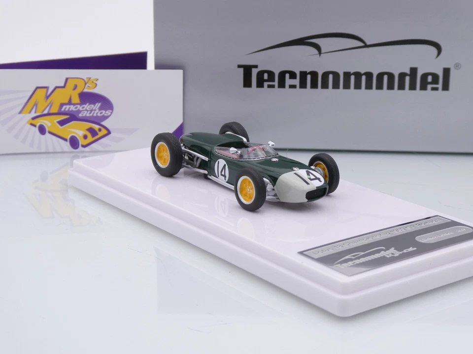 Tecnomodel TM43-15E # Lotus 18 Formel 1 GP 1960 Portugal " Jim Clark " 1:43 NEU - Bild 4 von 4
