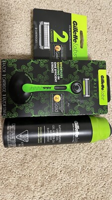 NEW Gillette x Razer Men Razor Limited Edition BUNDLE!!!
