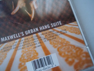 CD MAXWELL - Maxwell's Urban Hang Suite - 11 Songs - 1996 COLUMBIA