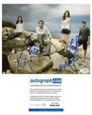 "The Affair" Cast AUTOGRAPHS Signed 8x10 Photo X4 ACOA