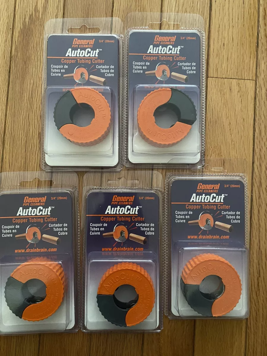 5 GENERAL PIPE CLEANERS 3 4 AUTO CUT COPPER TUBING CUTTER eBay