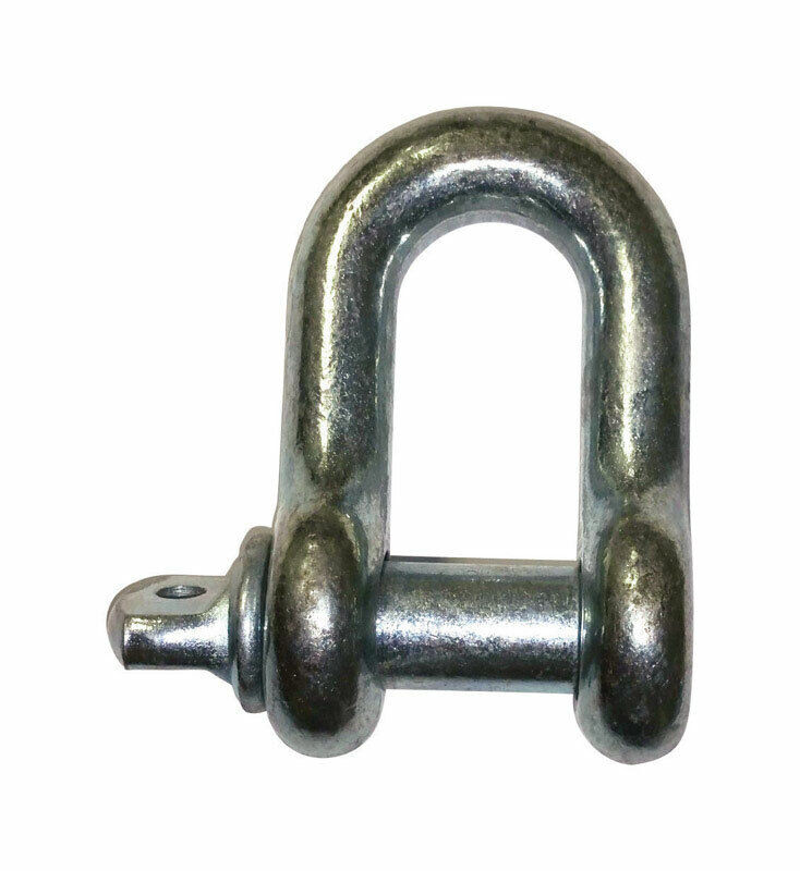 Baron 3 in. H Farm Screw Pin Anchor Shackle 4000 lb Baron 3 in. H Farm Screw Pin Anchor Shackle 4000 lb