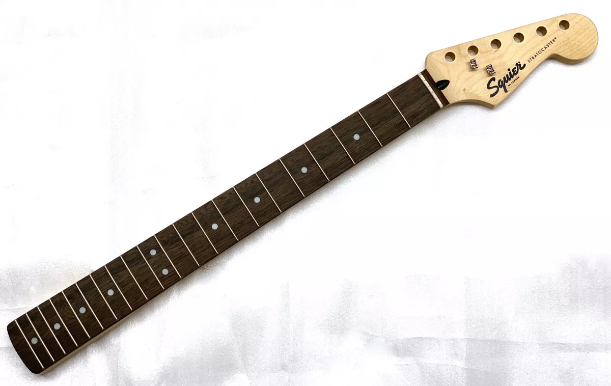 FENDER SQUIER STRAT NECK MAPLE w INDIAN LAUREL FINGERBOARD